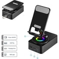 thumbnail image 3 of Soporte para Celular con Altavoz Bluetooth y Base Antideslizante, Sonido Surround HD, LED Integrado - Perfecto para Hogar y Exterior, Compatible con iPhone, 3 of 6