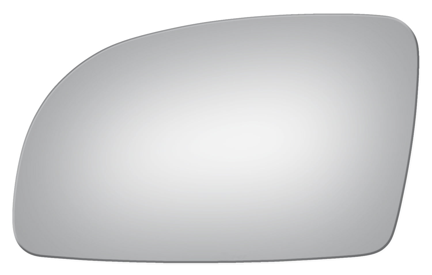 Burco Side View Mirror Replacement Glass - Clear Glass - 2849