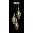 thumbnail image 2 of Xuan 3-light Adjustable Crystal Chrome-finish Chandelier, 2 of 4