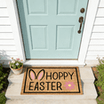 thumbnail image 5 of Decorr Easter Coir Doormat Outdoor Rug Bunny & Happy Easter Welcome Door Mat, Coir Easter Mat for Outdoor Front Porch Entryway Decor(23.6×15.8"), 5 of 5