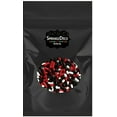thumbnail image 2 of Sprinkle Deco® Red White Black Cake Pop Cookie Cupcake Cakes Semi-Sweet Edible Confetti Decorations Sprinkles Desert Jimmies Toppers, 2 of 3