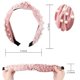 thumbnail image 4 of Diademas anchas de terciopelo HUOGUO para mujeres y niñas, 4 of 4