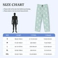 thumbnail image 3 of JUNZAN Men's Pajama Pants Playing Rabbit Sleepwear Pants PJ Bottoms Drawstring and Pockets, 3 of 5