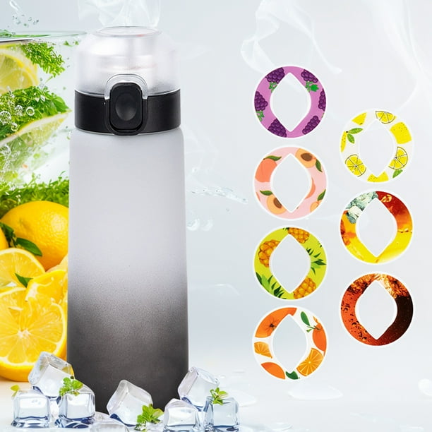 Hervidor de agua perfumado de 750 ml con vasos de agua aromáticos con vaina de sabor para mujeres y hombres