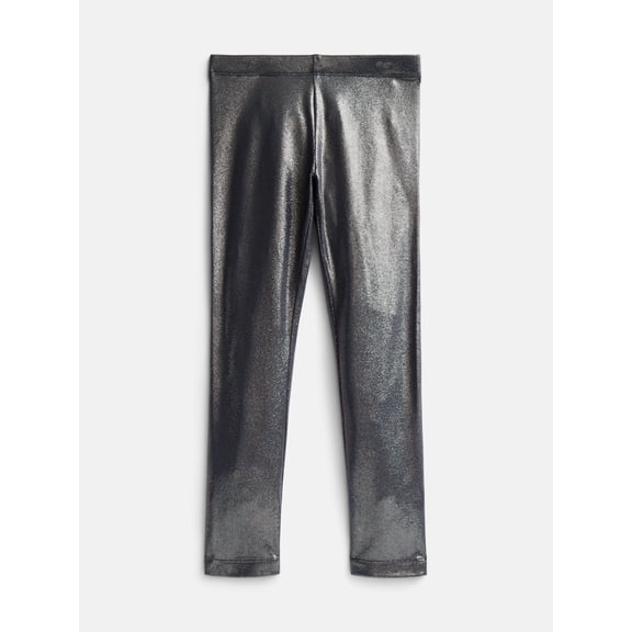 Wonder Nation Girls Shine Leggings, Sizes 4-18