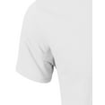 thumbnail image 4 of Ma Croix Men's Baseball Solid Plain Button Down Jersey Active Sportswear, 4 of 6
