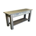 thumbnail image 2 of CAPE COD BENCH WITH SHELF-54, 2 of 4