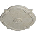 thumbnail image 3 of Ekena Millwork 21 1/4"W x 17 3/8"H x 1"P Waltz Ceiling Medallion (Fits Canopies up to 4 1/2"), Hand-Painted Pot of Cream Crackle, 3 of 6
