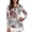 Palm Leaves, variant on Uorisanigo Easter Bunny Women's Long Sleeve Golf Shirt Soft Casual Women's Dry-Fit Golf Polo Shirts Comfortable Outing Wear for Workout Sports Size XS