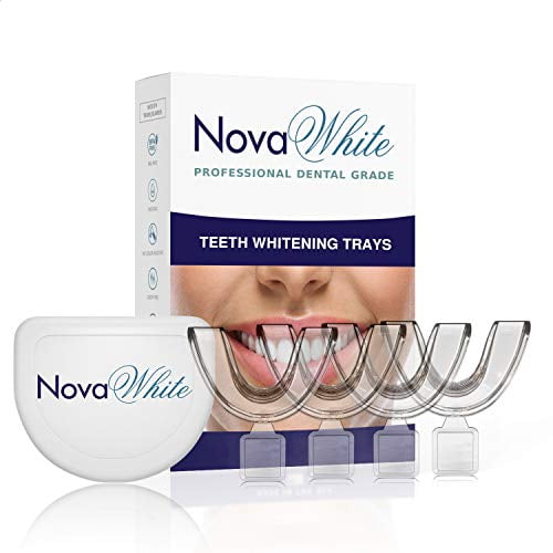 NovaWhite Teeth Whitening Trays Moldable, Trimmable, Custom Fit