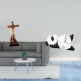 thumbnail image 2 of Estatua católica, estatua de la Madre María, estatuilla de Jesús, figura de cruz, reloj de pared de panda, reloj de pared de resina, tablero de densid, 2 of 8