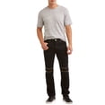 thumbnail image 2 of Men's Double Zip Moto Tapered Pants with Zipper Design, 2 of 4