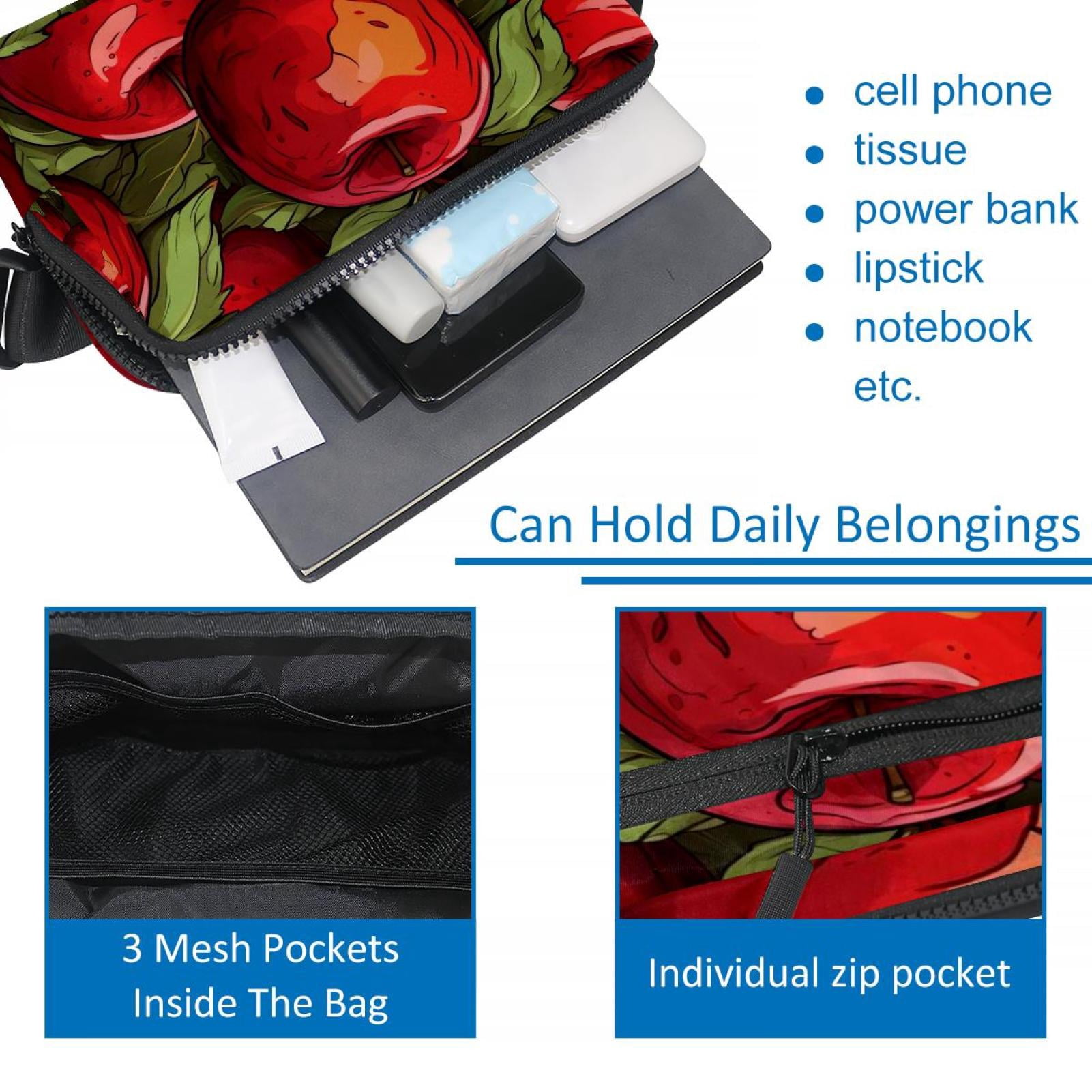 Fruit Lightweight Adjustable Waist Pack with Extension Strap - Unisex Running Belt Fanny Pack