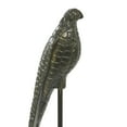 thumbnail image 5 of 29", 35"H Black Aluminum Bird Sculpture, by DecMode (2 Count), 5 of 9