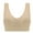 Beige#2, variant on Homenesgenics Bras for Women Plus Size 48DDD Ladies Traceless Comfortable No Steel Ring Vest Breathable Gathering Front Opening Buckle Bra Woman Underwear