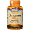 Sundown Naturals Cinnamon 1000 mg. 200 Capsules (2 Bottles of 200)