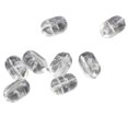 thumbnail image 5 of 100pcs Oval 2 pearl Drill Cross Beads Plastic Transparent Beads Sea Fishing Lure, 5 of 10