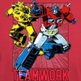 thumbnail image 3 of CafePress - Transformers Teamwork Dark T Shirt - Men's Classic Graphic Cotton T-Shirt, 3 of 4