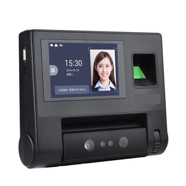 AF80 Biometric Face Fingerprint Recognition Time Attendance System Machine Device Machine ,Accurate Calculations