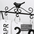 thumbnail image 3 of Bird Calendar Decor Office Calendar Standing Calendar Daily Desktop Calendar Desk Calendar Table Calendar,Gold, 3 of 5