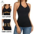 thumbnail image 3 of Joyshaper Seamless Halter Neck Shaping Tank Top Fitted Sleeveless Cami Top Shapewear Tank Tops for Women, 3 of 6