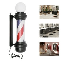 DENEST 26.8inch Barber Pole Light Barber Rotating Light Wall-Mounted Waterproof LEDs