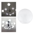 thumbnail image 3 of 1 piece Glass Globe Lamp Shades, Lighting Fixture Replacement Lampshade,2.56-2.76inch Fitter Opening crafts for Pendant Light, 3 of 8