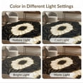 thumbnail image 7 of ODIKA 3'x5' Washable Accent Rug Pet Friendly, Non-Shedding Mat Rugblack Fluid Motion Sophisticated Smalltan Rugsgold Vases Yellow for Bedside, Nursery Room, 7 of 7