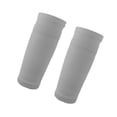 thumbnail image 1 of Soidarity 1 par de calcetines de espinilleras de fútbol para adultos y niños, soporte deportivo para piernas, mangas de pantorrilla, almohadillas de alta Deportes y aire libre Gris/L Soidarity OD010427-07, 1 of 6