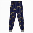 thumbnail image 7 of TOWED22 Toddler Baby Boy Fall Clothes Color Block Pockets Crew Neck Long Sleeve Sweatshirt Pants 2 Pcs Outfits Size:4-5 Y,Color:Dark Blue, 7 of 7