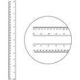 thumbnail image 2 of 20 Pieces 12 Inch Plastic Rulers, Straight Ruler Office Rulers School Rulers (Clear), 2 of 7
