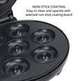 thumbnail image 3 of Rapid Warming Mini Donut Maker Machine, Intelligent Temperature Control, Non Stick Coating, ABS SUS Aluminum, Easy Cleaning, 7 Small Doughnuts, Kid Friendly, 3 of 7