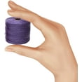 thumbnail image 5 of The Beadsmith S-Lon Bead Cord – .5 mm Twisted Nylon Cord, 4 Spools, Medium Purple Color, TEX210, 77 Yards, 5 of 6