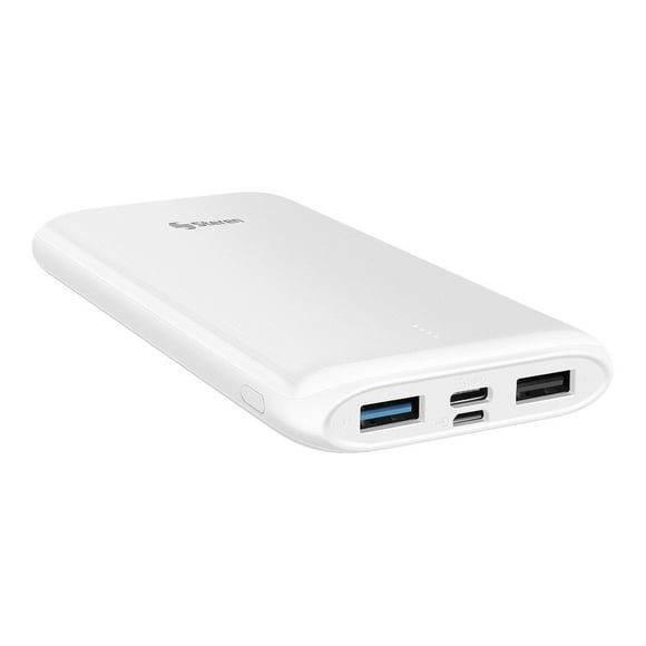 Power Bank de 10,000 mAh con T Charge QC y Power Delivery con 2 salidas USB y USB C Steren MOV-1000