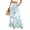 Cyan_#11, variant on Sewkxo Womens Palazzo Pants Summer Casual Wide Leg High Waist Drawstring Floral Print Bohemian Trousers,Blue S