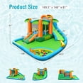 thumbnail image 4 of Costway Inflatable Water Slide Park Kid Bounce House w/Upgraded Handrail Blower Excluded, 4 of 10