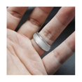 thumbnail image 3 of 8mm Popular Men Silicone Cool Rings Women Silicone Wedding Ring Environmental Outdoor Sports Ring G, 3 of 4