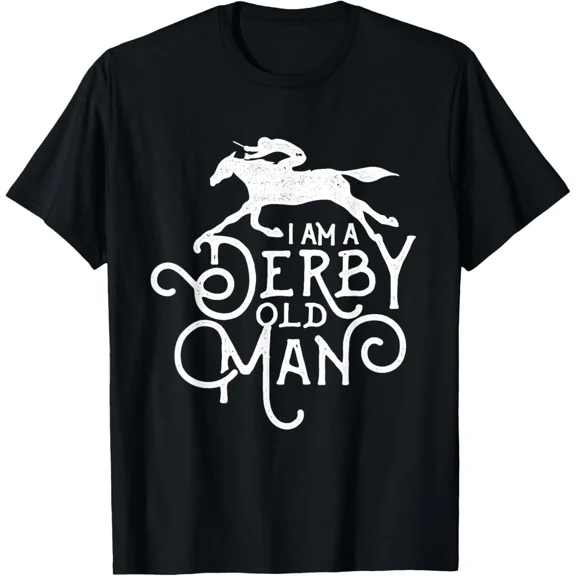 Funny Derby Day Derby Old Man Kentucky Graphic Unisex T-Shirt Y3080, Up to Size 5XL