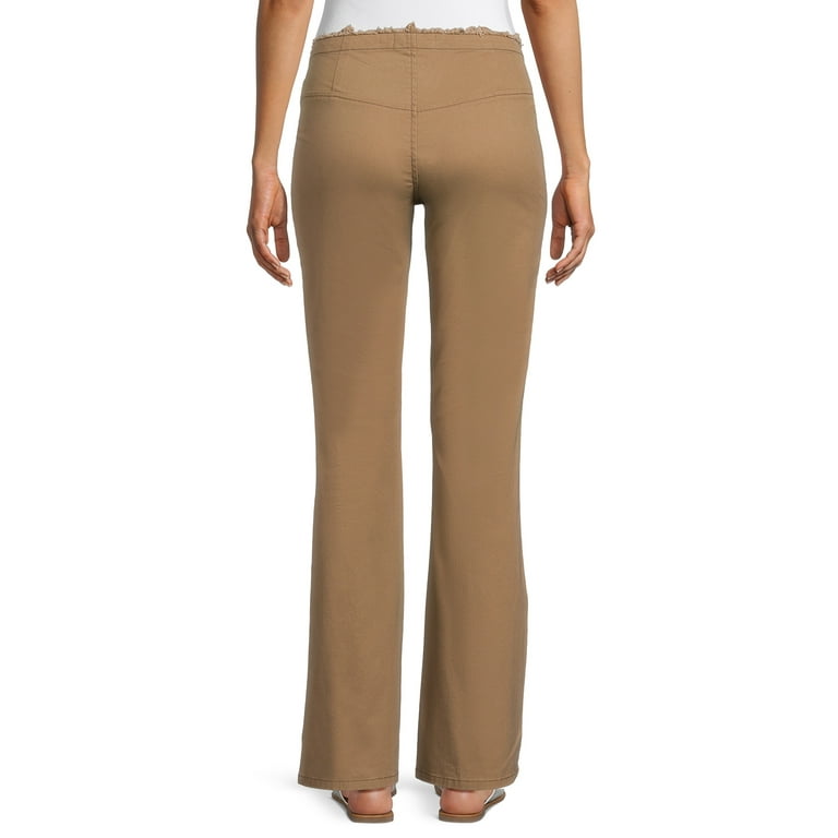 No Boundaries Juniors Ruched Flare Jeans 