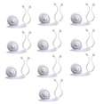 thumbnail image 1 of 10x Clips de Fijación de Pared para Pntas Trepadoras Decoración de Vides de Pared Accesorio de Pared Autoadhesivo Fijador de Pntas Autoadhe Gloria Clips de fijación de vides, 1 of 5