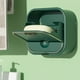 thumbnail image 5 of Bearachild Jabonera fácil de instalar para mejoras sencillas en el baño Jabonera práctica y práctica con tapa Juegos de accesorios de baño Verde, 5 of 6