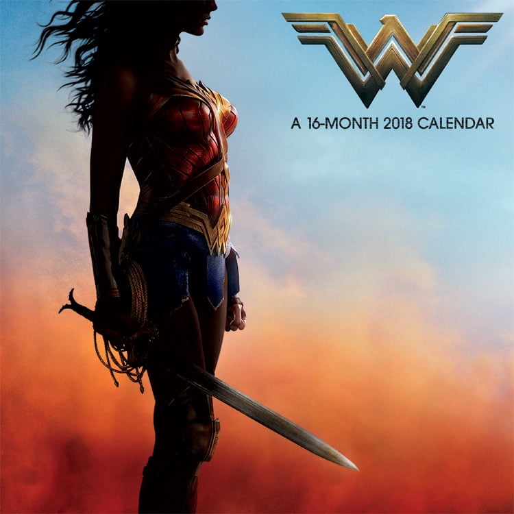 Wonder Woman (Movie) 2018 Mini Wall Calendar
