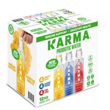 Karma Probiotic Water Variety Pack (18 oz., 12 pk.)