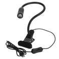 thumbnail image 1 of Luz de clip de lectura para estudiantes Lámpara de cuello flexible de 360 ° Fuente de alimentación USB Luz de abrazadera, 1 of 5