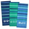 thumbnail image 2 of Design Imports BLUE CRAB PRINTED DISHTOWEL SET OF 3, 2 of 5