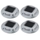 thumbnail image 1 of Trajes de lámpara al aire libre 4PCS Solar Powered 8LEDs Ground Driveway Light Lámpara de cubierta IP68 Impermeable 600mAh incorporado Celda recargable Azul + blanco Color de luz conmutable Modo brill Andoer Trajes de lámpara al aire libre, 1 of 7