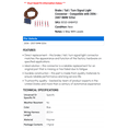 thumbnail image 2 of Brake / Tail / Turn Signal Light Connector - Compatible with 2006 - 2007 BMW 525xi - Dorman, 2 of 2