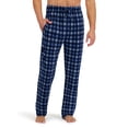 thumbnail image 6 of Hanes Men's Cozy Microfleece Pajama Sleep Pants, 2-Pack, Sizes S-2XL, 6 of 9