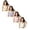 Pink 1PCS & Grey 1PCS & White 1PCS & Beige 1PCS, variant on XEGLSBU 2 Pack Girls Training Bras Soft Longline Seamless Camisole Tank for Tweens to Teenager Undergarments Size10-14 Years
