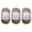 1, variant on lanema 3 Rolls Glossy Braiding Thread 32.8Yard Each Roll Metallic Weaving Cord